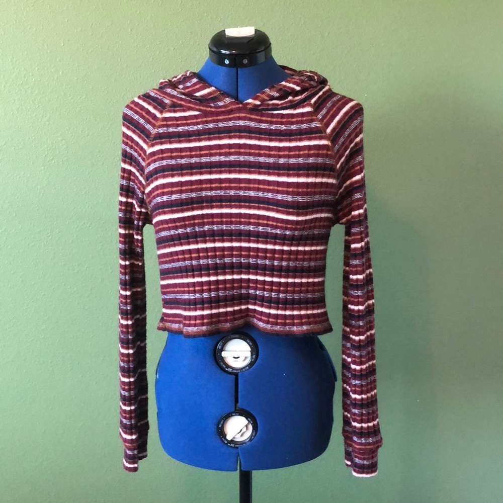 Cropped Earthbound Hoodie Sweater